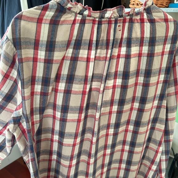 Xirena long sleeve plaid blouse - Picture 2 of 5
